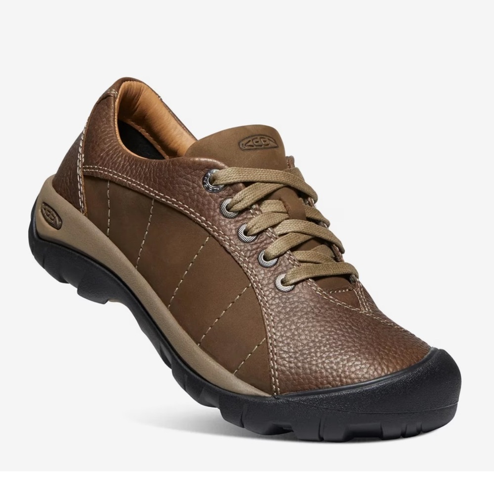 Keen Presidio Sneaker - Women's Shoes Size 5 Dark Brown Leather AUTHENTIC NEW